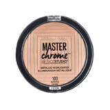 Maybelline Master Chrome Polvos Iluminadores, tono 100 Molten Gold