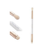 Pincel para sombras de ojos Focallure, blanco doble