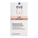 Eva Lax supositorios, 10 supositorios, Intermed