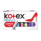 Tampoane Mini UltraSorb, 16 bucati, Kotex