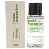 Centella Mini tónico facial sin perfume, 30 ml, Purito