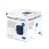 Cinta elástica autoadhesiva Peha-haft Color, azul (932474), 8cm x 20m, Hartmann