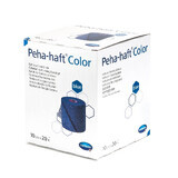 Peha-haft Color zelfklevend elastisch tape, blauw (932475), 10cm x 20m, Hartmann