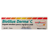 Pomada emoliente para el cuidado de la piel Biotitus Derma C, 50 ml, Ganikderma