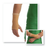 Elastische Handgelenkbandage beige, Größe S, 8506, Med Textile