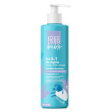 Idea Derm Baby el 3 en 1 para cara, cuerpo y cabello desde el primer día de vida, 400 ml