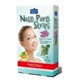 Parche nasal purificante Purederm Nose Pore Strips Tea Tree, 6 unidades