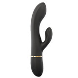 Marc Dorcel Glam Rabbit Bunny Vibrator with echta stimulator Black