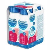 Fresubin Eiwit Energiedrank met aardbeiensmaak, 4x200 ml, Fresenius Kabi