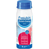 Fresubin Bebida Energética Proteica Sabor Fresa, 4x200 ml, Fresenius Kabi