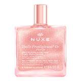 Huile multifonctionnelle aux particules scintillantes Or Florale Huile Prodigieuse, 50 ml, Nuxe