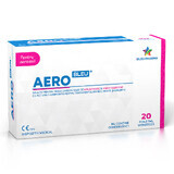 Aero Bleu solución acuosa para nebulización con ácido hialurónico, 20 ampollas x 5 ml, Bleu Pharma