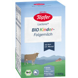 Leche en polvo ecológica +12 meses Kinder Lactana, 500 g, Topfer