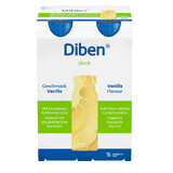 Bebida especial con sabor a vainilla, Diben, 4x200 ml, Fresenius Kabi