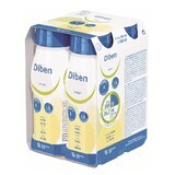 Bebida especial con sabor a vainilla, Diben, 4x200 ml, Fresenius Kabi