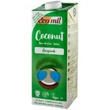 Bebida vegetal ecológica de coco endulzada con agave, 1 L, Ecomil