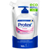 Protex Crema jabón líquido con protección antibacteriana natural 500 ml recambio