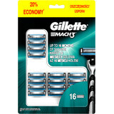 Cabezales de recambio Gillette Mach3 16 unidades