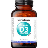 Viridian Vitamina D3 1000iu 90 capsule