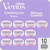 Gillette Venus Venus ComfortGlide Breeze testine di rasatura 10 pezzi