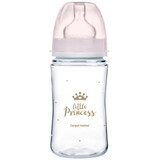 Canpol babies EasyStart Bottle ROYAL BABY pink 240 ml