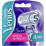 Gillette Venus Swirl Extra Smooth Capete de înlocuire 4 buc