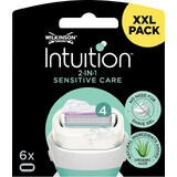 Wilkinson Sword Intuition sensitive Sword Intuition sensitive tête de remplacement 6 pcs