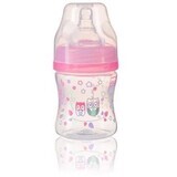 BabyOno Classic anti-colic bottle Classic pink 0 m+ 120 ml