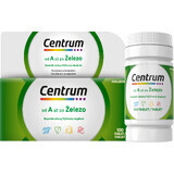 Centrum A to iron multivitamin gluten-free, 100 tablets