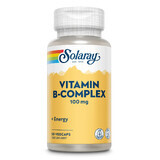 Complejo B 100 mg Solaray, 50 cápsulas, Secom