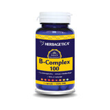 B-Complex 100, 60 cpasule, Herbagetica