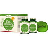 GreenFood Nutrition Immunity Box + Pillbox 2 x 60 capsule