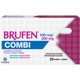 Brufen BRUFEN BRUFEN COMBI TBL FLM 20X500/200 MG 20 comprimidos