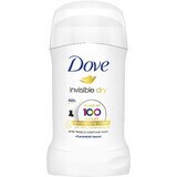 Dove Invisible Dry Antitranspirante Sólido 40 ml