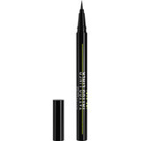 Maybelline New York Tattoo Liner Ink Pen negru mat eyeliner lichid în stilou, 1 ml