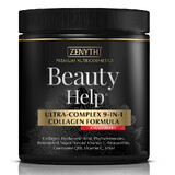  Zenyth Beauty Help Ultra-Complex 9-in-1 Collagen-Formel mit Erdbeergeschmack, 300 g