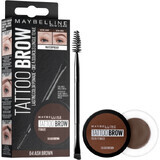 Maybelline New York Tatoo Brow Gel Pomada para Cejas 04 Marrón Ceniza 4 g