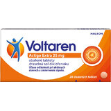 Voltaren Actigo Extra 25mg para el dolor muscular y articular 20 comprimidos