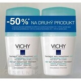 Vichy DEO ANTI-TRANSPIRANTE, Antitranspirante 48H Intense Duo Hipoalergénico 2 x 50 ml