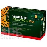 Glenmark VITAMINA D3 Oliva 2000 UI Plus 60 cápsulas