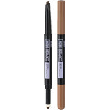 Maybelline New York NY NY Express Brow Satin Duo 01 Lápiz y Polvo para Cejas Rubio Oscuro Duo