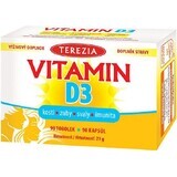 Terezia Vitamina D3 1000 UI 90 cápsulas