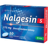 Nalgesin S 275mg, 10 comprimidos