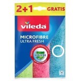 Vileda Ultra Fresh micro toallas 2+1pcs