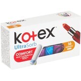 Kotex UltraSorb compresas Compresas normales 16 unidades