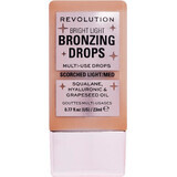 Revolution Bright Light Gotas Bronceadoras Scorched, Bronceador 23 ml