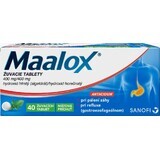 Maalox masticable 40 comprimidos