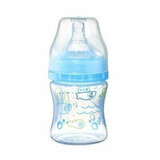 BabyOno Anti-koliek fles klassiek blauw 0m+ 120 ml