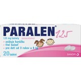 Paralen ® 125 mg, 1 x 20 comprimés