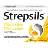 Strepsils miel y limón 24 comprimidos